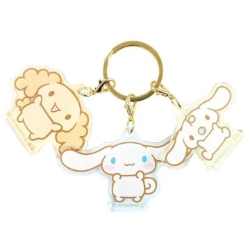 T'S FACTORY Sanrio 3, Cinnamoroll, Charm Keychain aksesuārs