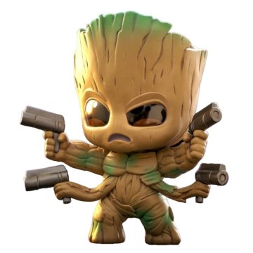 Hot Toys Cosbaby "Guardians of the Galaxy Vol. 3" Groot (Battling Version)