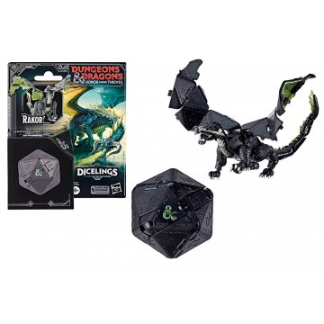 Hasbro Dungeons & Dragons Black Dragon Dicelings