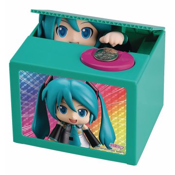 Good Smile Company Char Vocal Ser 01 Hatsune Miku Mikudayo Coin Bank krājkasīte