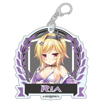 Midobiyo Kin-iro Loveriche New Illustration Ria Soma RQvar. Acrylic Keychain