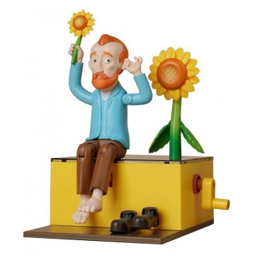 QILICREATE Artist Series Automata Gogh Sunflower Ver. figūriņa