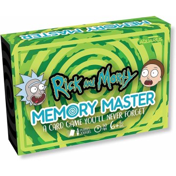 Aquarius Rick & Morty Memory Master Game galda spēle