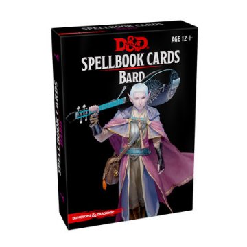 Wizards of the Coast Dungeons & Dragons (5th Ed.): Spellbook Cards: Bard