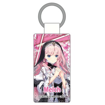 Midobiyo "RE:D Cherish! -Eternity Blood-" Melch John Patric Leather Key Chain aksesuārs