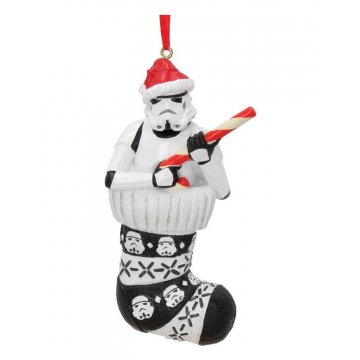 Nemesis Now Stormtrooper in Stocking Hanging Ornament dekors