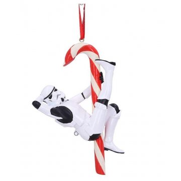 Nemesis Now Stormtrooper Candy Cane Hanging Ornament dekors