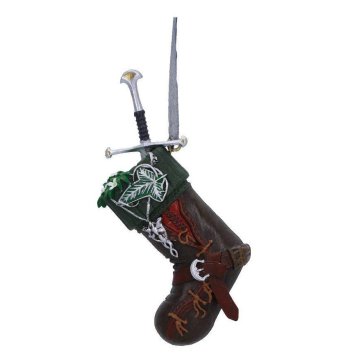 Nemesis Now Lord of the Rings Aragorn Stocking Hanging Ornament accessory