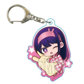 Bell House Gyugyutto Acrylic Keychain [Oshi no Ko] Ai Good Night ver. aksesuārs