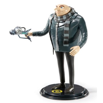 Noble Collection Minions Flexible Figure Bendyfigs Gru