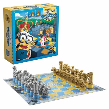 Noble Collection Minions Medieval Mayehm Chess Set galda spēle