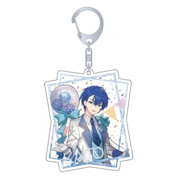 MOVIC Hatsune Miku Series Hatsune Miku 16th Birthday KAITO Acrylic Key Chain aksesuārs