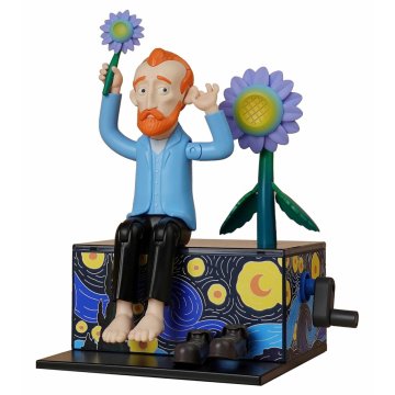 QILICREATE Artist Series Automata Van Gogh The Starry night Ver. figūriņa